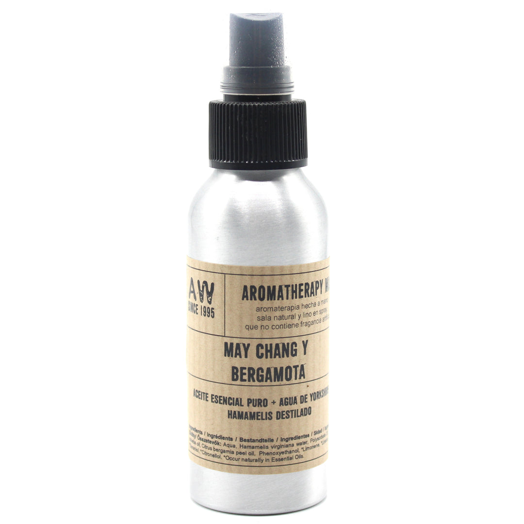 Aceite esencial Spray - May Chang y Bergamota 100 ml