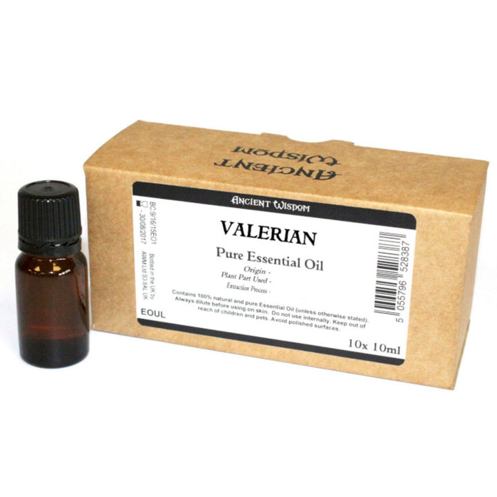Aceite esencial sin etiqueta 10 ml - Valeriana