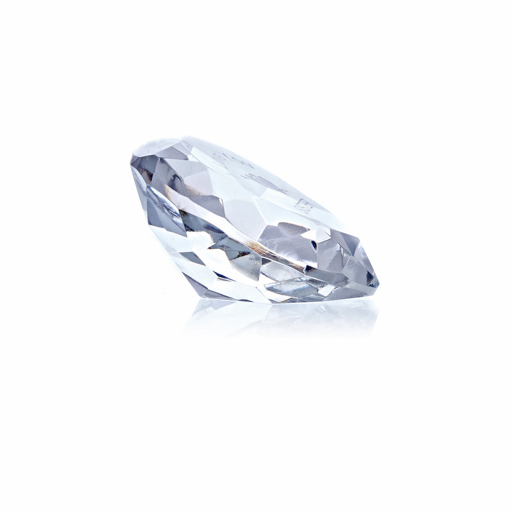 50mm Diamante Transparente CORAZÓN + I LOVE YOU SISTER OKONEKO